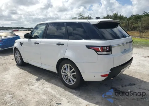 2016 Land Rover Range Rover Sport Hse из США, поврежденный, VIN SALWR2PF5GA595012
